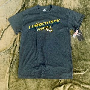 NWT Northern Arizona Lumberjacks football T-shirt